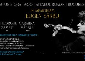 Concert caritabil In Memoriam Eugen Sârbu