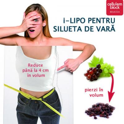(P) Slabeste rapid si sigur cu iLipo! Pierde pana la 4 cm la fiecare sedinta cu alternativa inteligenta a liposuctiei! 
