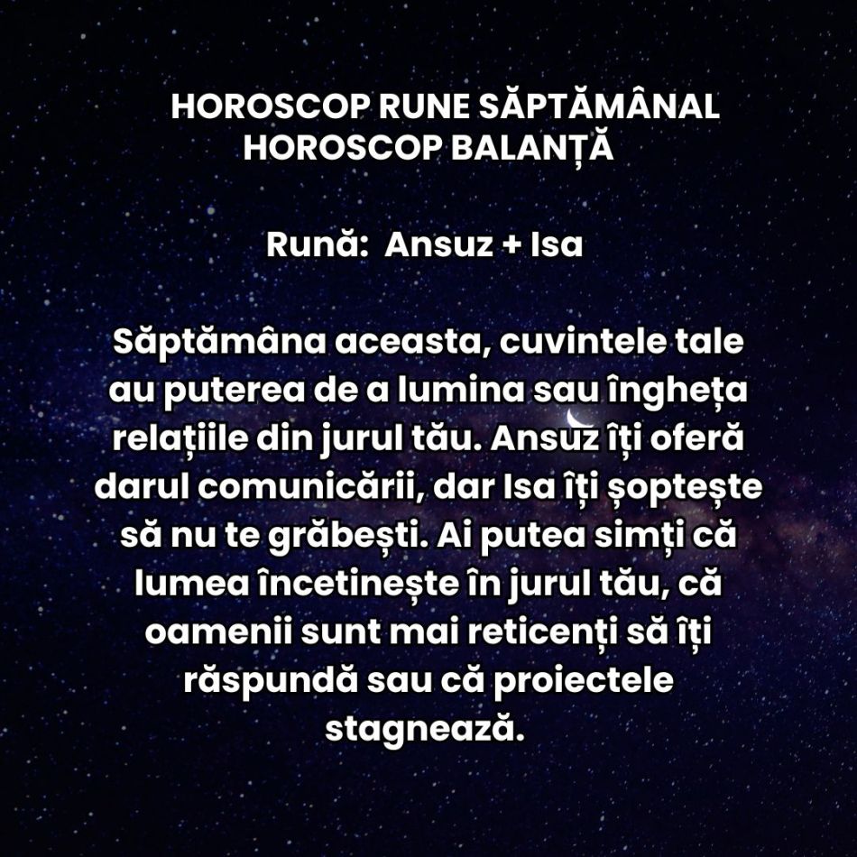 Horoscop Rune săptămâna 24-30 martie 2025: Vârtejul cosmic continuă și crește miza, alimentat de Eclipsa în Berbec și Retrograde