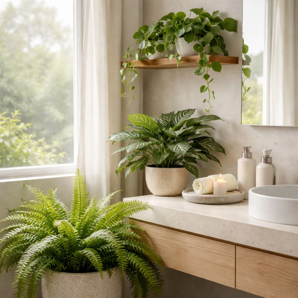 Combinații de plante decorative pentru fiecare spațiu din apartament: living, dormitor, baie, balcon și bucătărie