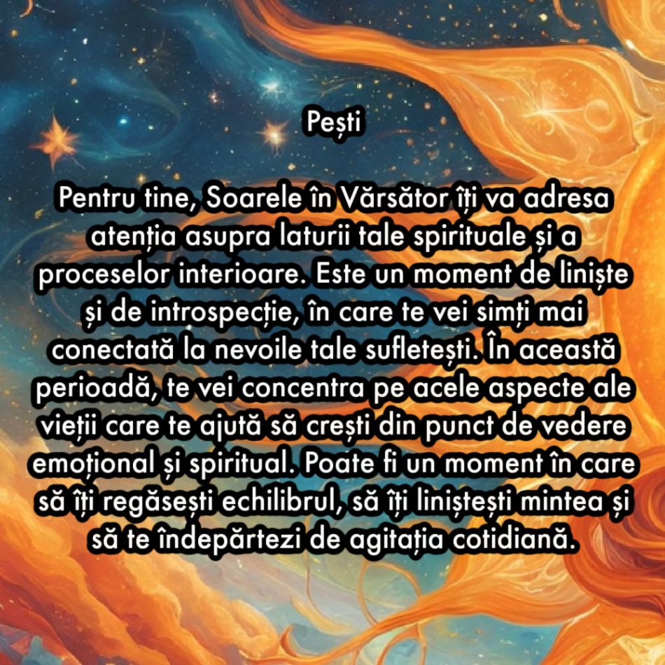 Soarele în Vărsător în 2025. Revelațiile acestei perioade pentru fiecare zodie în parte