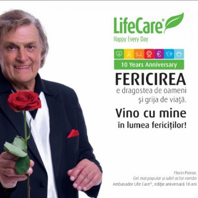 Life Care lanseaza noul catalog alaturi de Florin Piersic,  ambasador al fericirii
