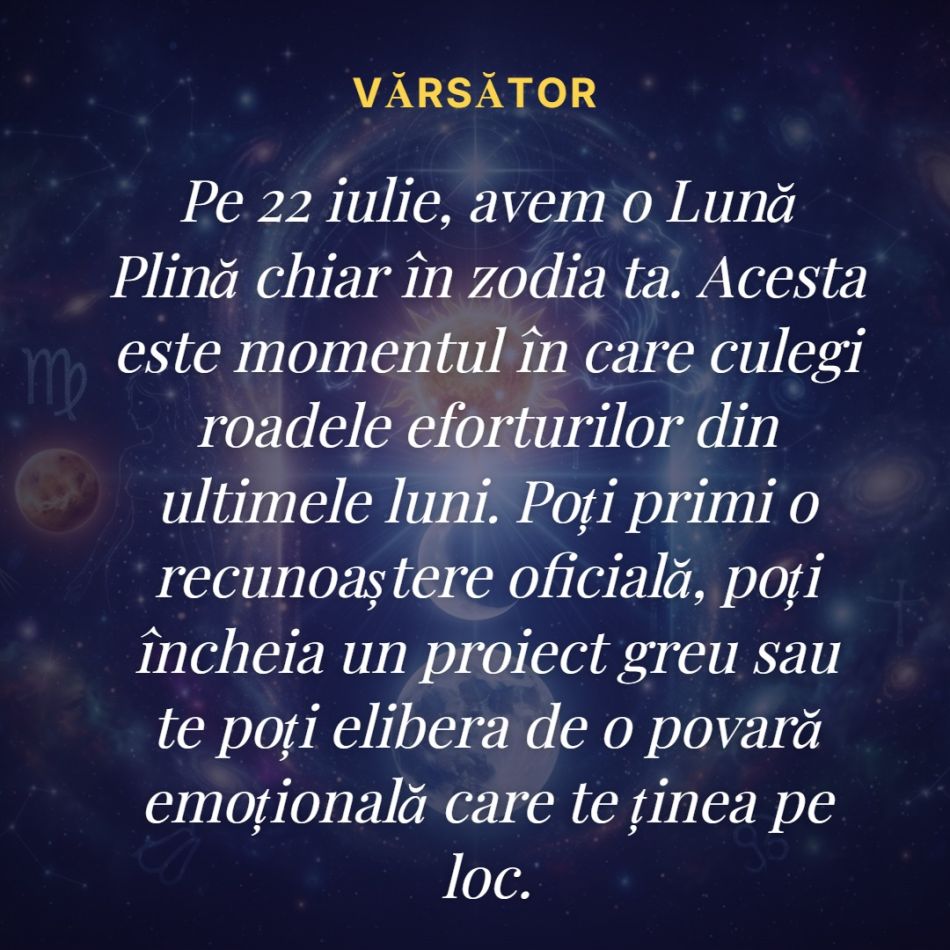 Toată lumea speră, dar doar EI reușesc! Cele 5 zodii care primesc ”biletul de aur”de la astre în iulie 2026. Ești pe listă?