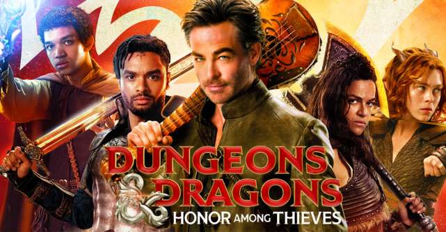 Dungeons & Dragons: Honour Among Thieves disponibil în exclusivitate pe SkyShowtime începând cu 29 septembrie