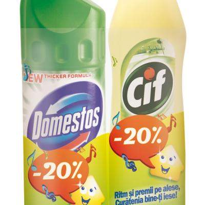 Primavara asta faci curat in ritm de dans si castigi premii cu CIF si DOMESTOS