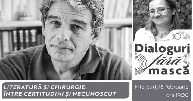 Florin Chirculescu vine la Dialoguri fără mască