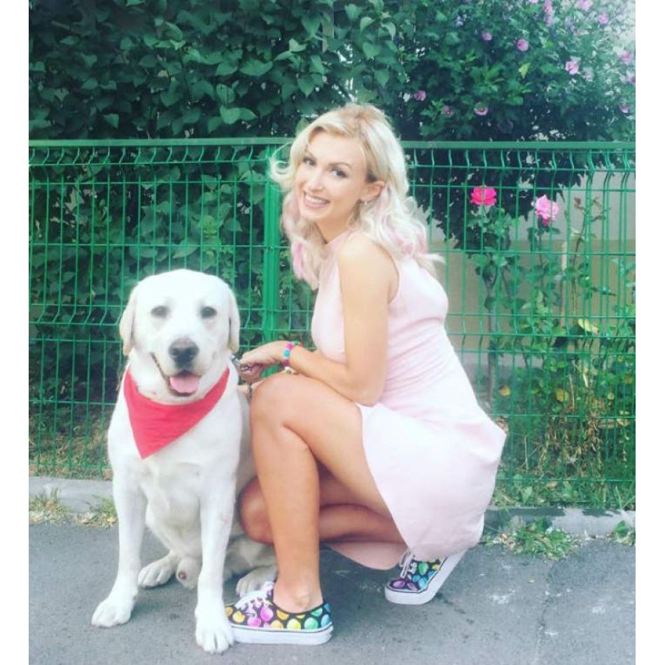 Andreea Bălan, reclamată la Protecția Animalelor de către George Burcea! Artista, explicații despre atitudinea fostului soț