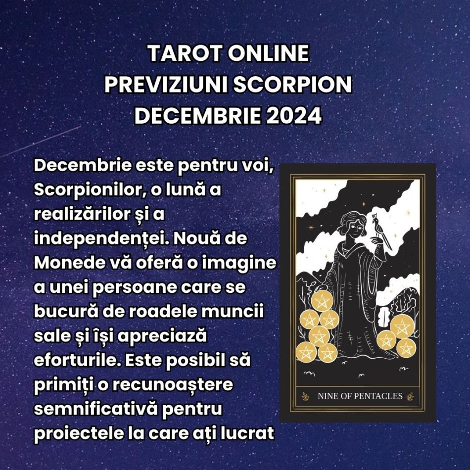 Tarot Online Decembrie 2024: Previziunile Universului pentru fiecare zodie în ultima lună a anului! Cum pășim în noul capitol?