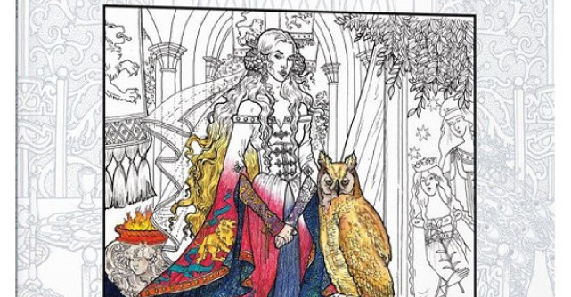 Urzeala tronurilor. Carte de colorat. Editie autorizata