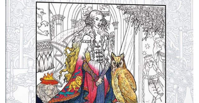 Urzeala tronurilor. Carte de colorat. Editie autorizata