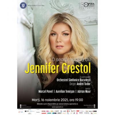 O seară magică cu Jennifer Crestol pe scena Operei Naționale București