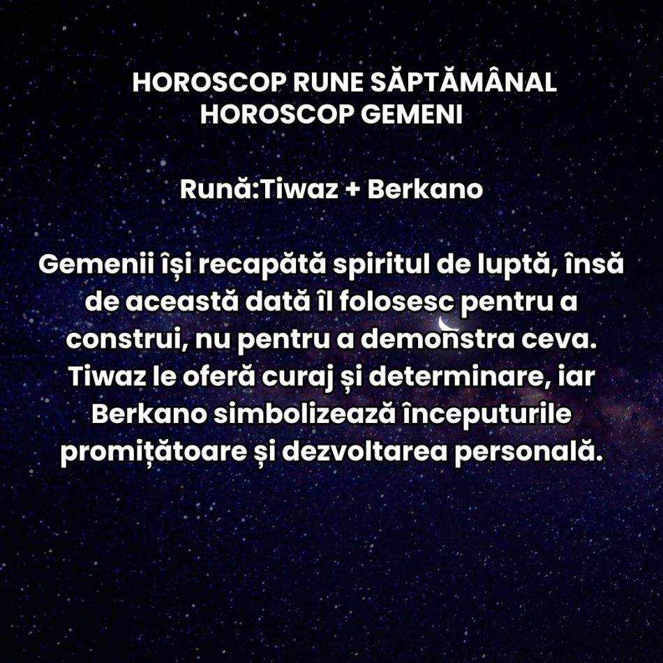 Horoscop Rune săptămâna 17-23 august 2026: Trebuie să ne ferim de decizii impulsive și de iluzii! Se anunță teste pentru zodii!