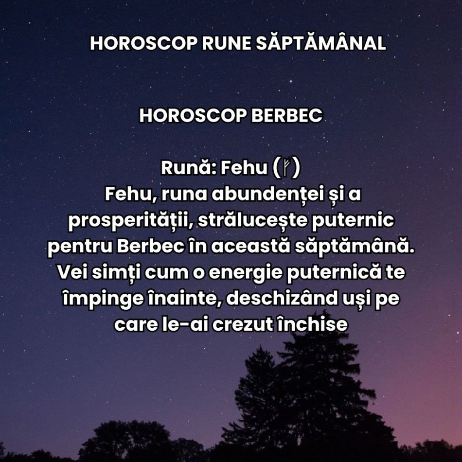 Horoscop Rune săptămâna 23-29 septembrie 2024: Ce mesaj sacru îți călăuzește pașii săptămâna aceasta? 