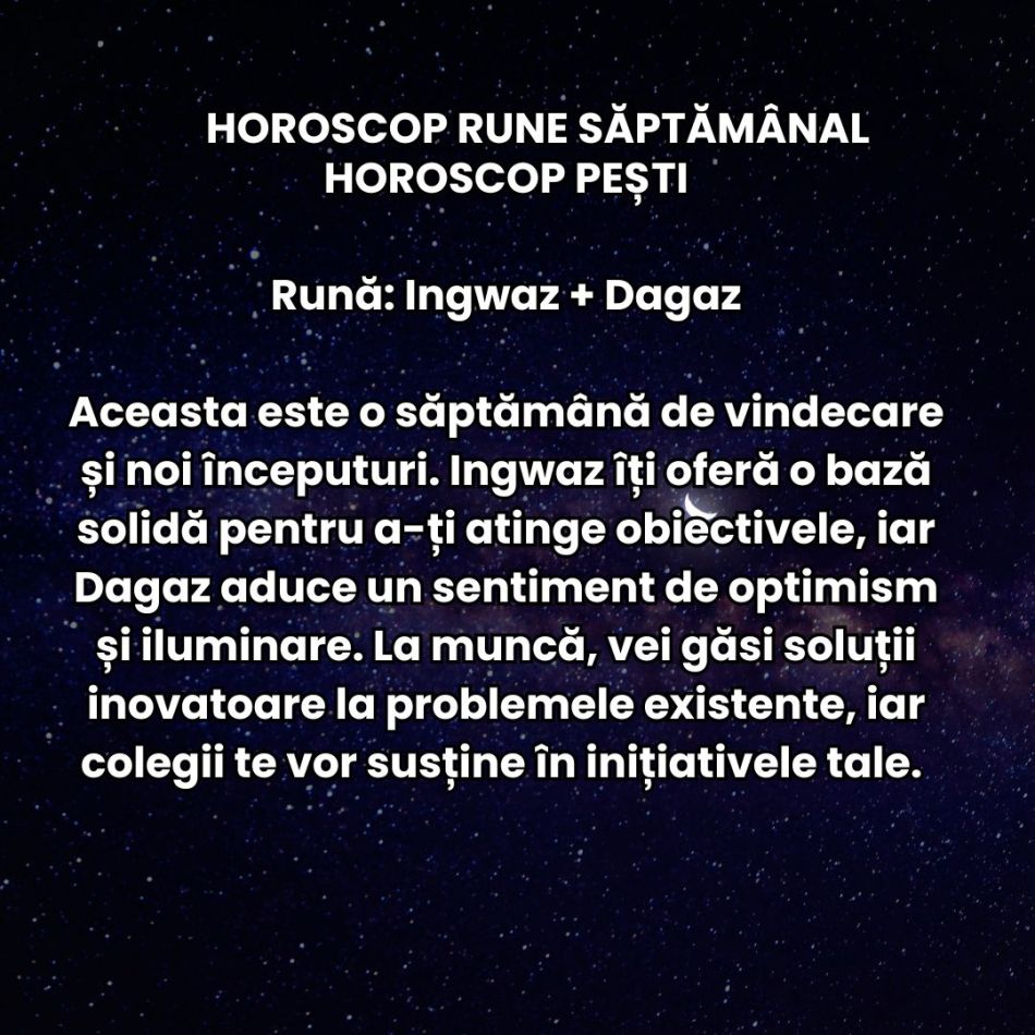 Horoscop Rune săptămâna 3-9 februarie 2025: Simbolurile sacre aduc motivație, pornim cu energii noi datorită lui Venus în Berbec