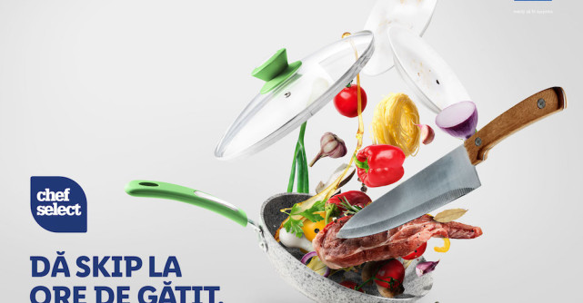 Lidl România lansează campania Dă skip la ore de gătit, dedicată gamei de produse tip convenience, Chef Select