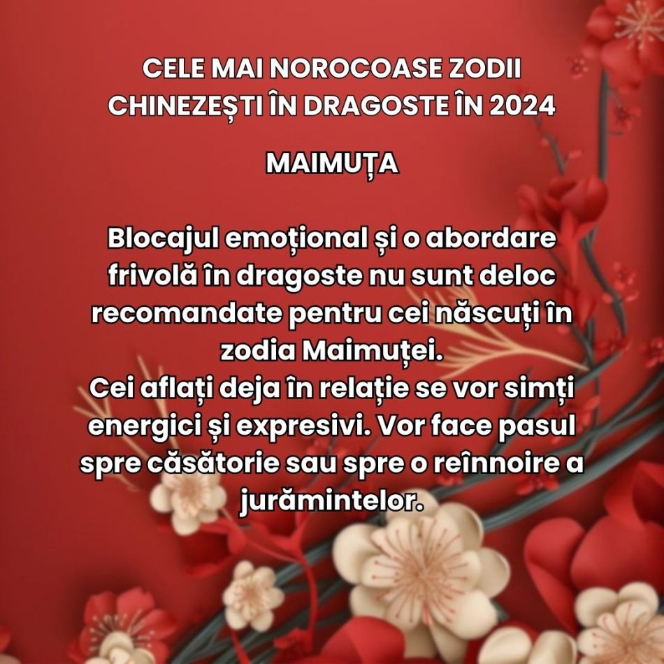 Horoscop Anul Dragonului de Lemn: Cele mai norocoase zodii chinezești în dragoste în 2024