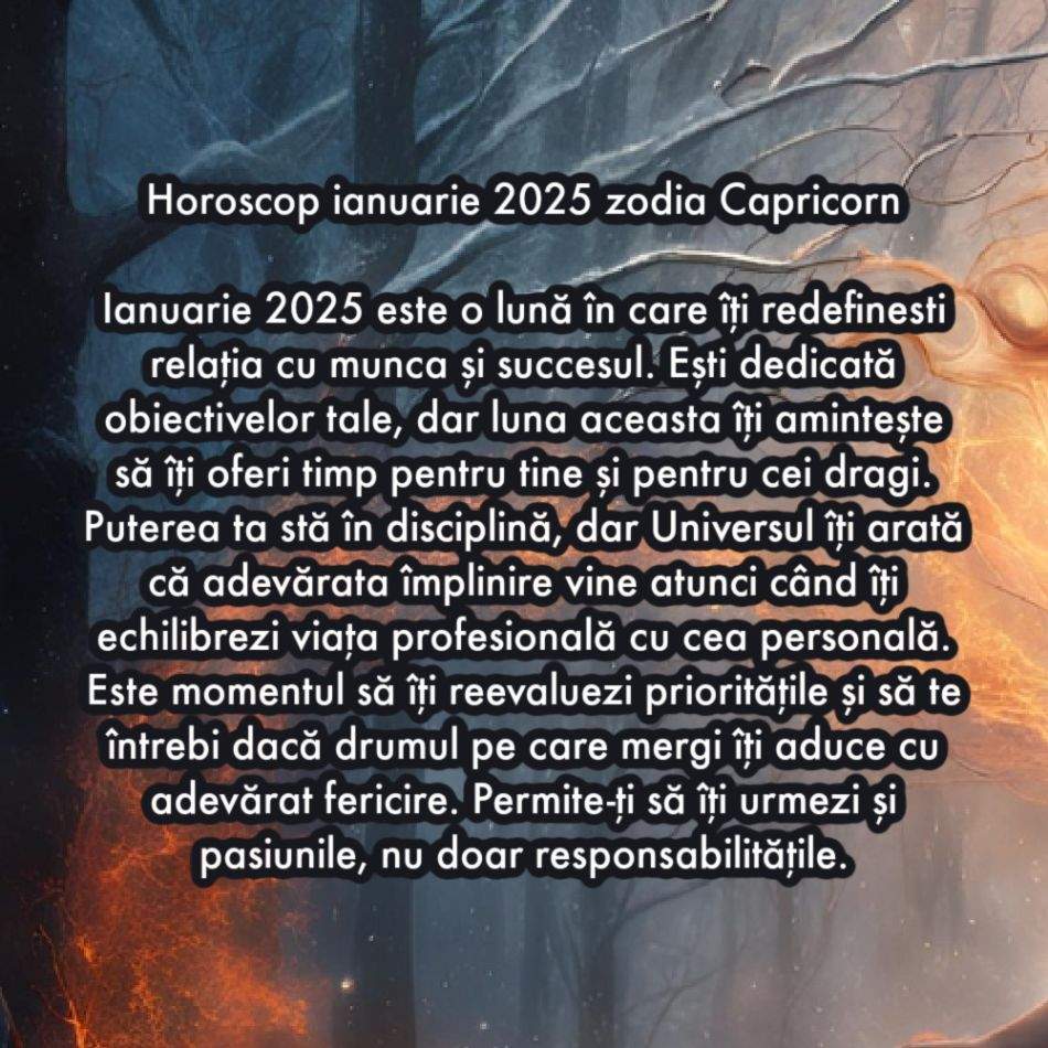 Horoscop ianuarie 2025. O lună de cotitură pentru toate zodiile. Înfruntăm karma sau ne revendicăm puterea?