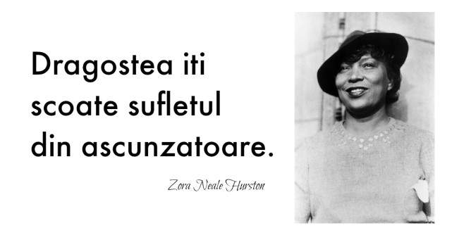 Alfabetul dragostei: Cele mai frumoase citate despre iubire dupa Zora Neale Hurston