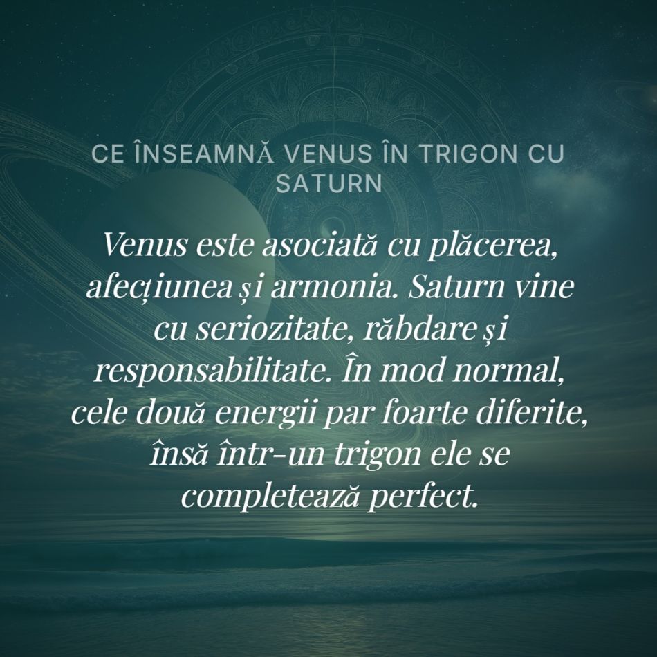 Cel mai norocos aspect astrologic al verii e în iunie. Venus și Saturn oferă un moment de AUR! Vești bune pentru 5 zodii alese! 