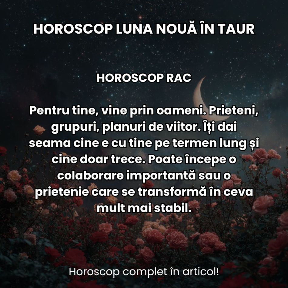 Luna Nouă în Taur din 16 mai ne oferă super-puteri de manifestare! Dorințele noastre devin acum realitate!