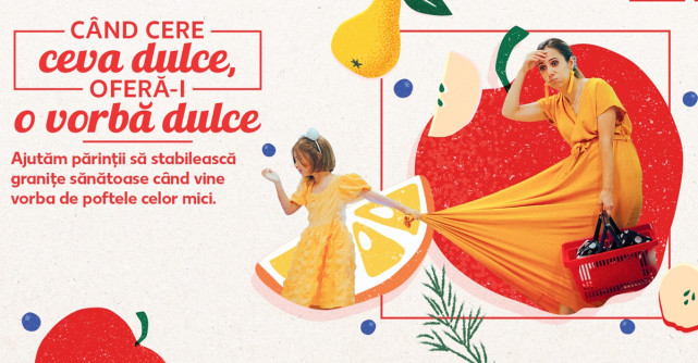 Campanie de psihonutriție: Când cere ceva dulce, oferă-i o vorbă dulce