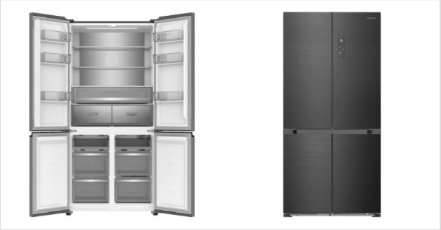 Side by side Multi-Door Heinner SLOT-IN: Maximizează Spațiul, Revoluționează Bucătăria!