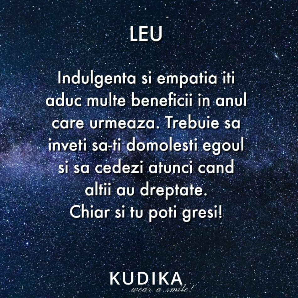   Indemnul astral pentru zodia LEU