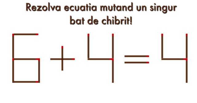 Cum rezolvi aceasta problema de matematica? Ai dreptul la o singura mutare!