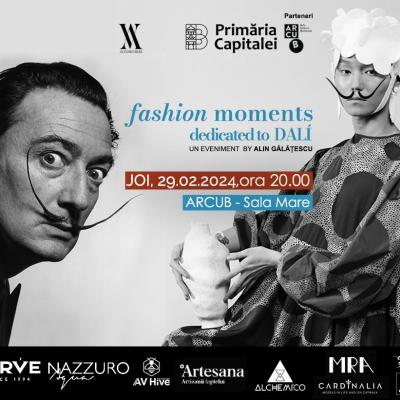 FASHION Moments – Dialoguri: MODA vs SCULPTURA – DALI!