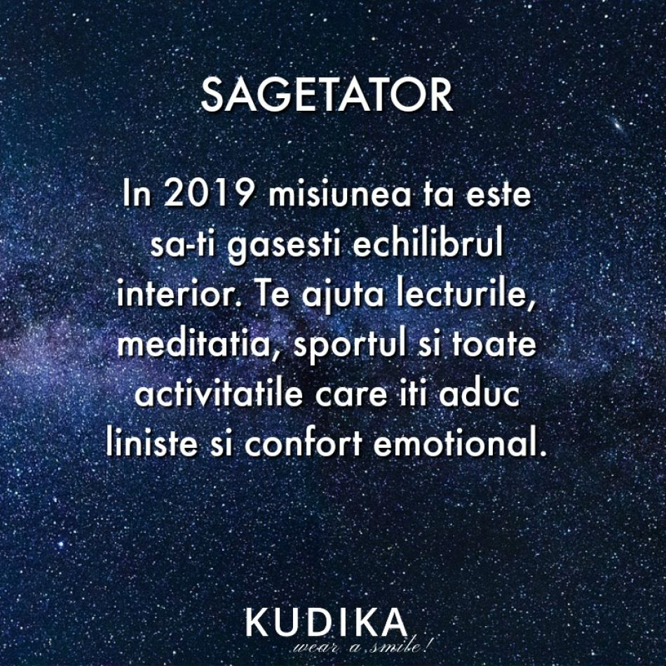   Indemnul astral pentru zodia SAGETATOR