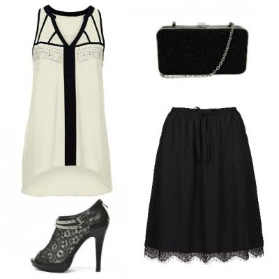 Tinute alb-negru care te scot din anonimat