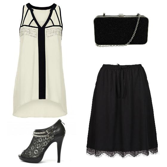 Tinute alb-negru care te scot din anonimat