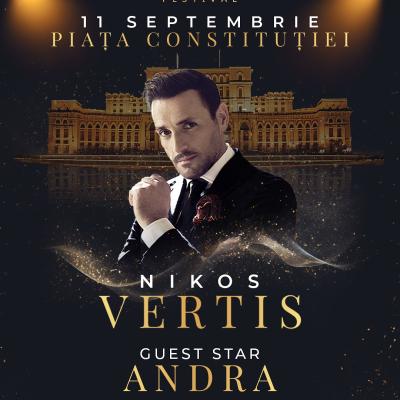 Ce declară Andra despre Nikos Vertis, înainte de show-ul extraordinar de la Unforgettable Festival   