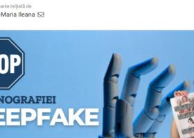 Petiție pentru incriminarea explicită a deepfake-urilor erotice: România are nevoie urgentă de o lege clară