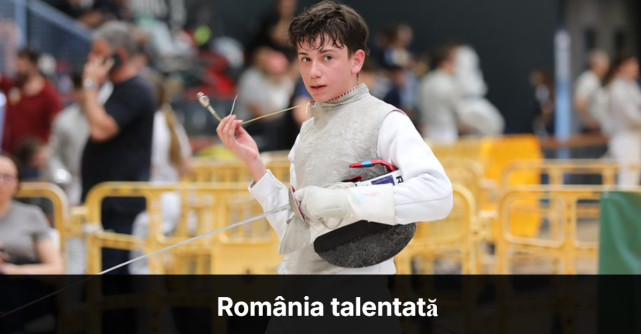 AUR pentru România la scrimă: Matei Liță pe podium la Sant Jordi 2026