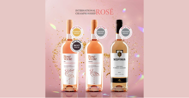 Medalii de Aur și Argint pentru  Beciul Domnesc, la concursul internațional „International Rosé Championship 2023