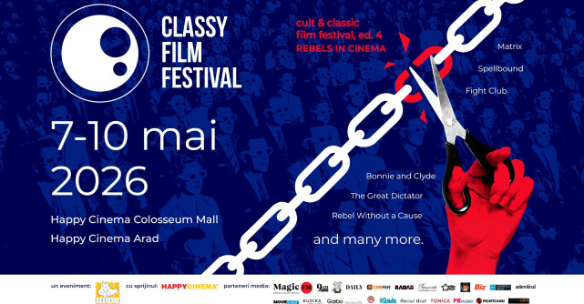 Classy Film Festival aduce filmele clasice mai aproape de publicul de azi