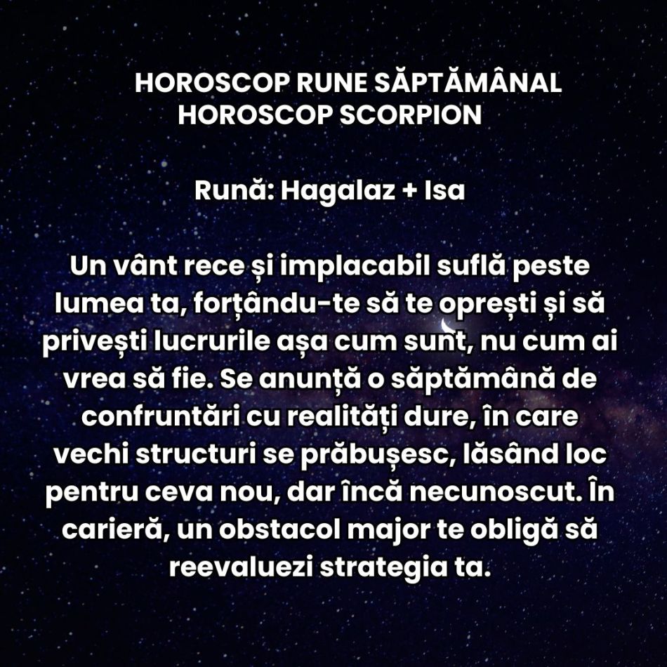 Horoscop Rune săptămâna 21-27 aprilie 2025: Cine rămâne lângă noi acum o face pentru că vrea cu adevărat!
