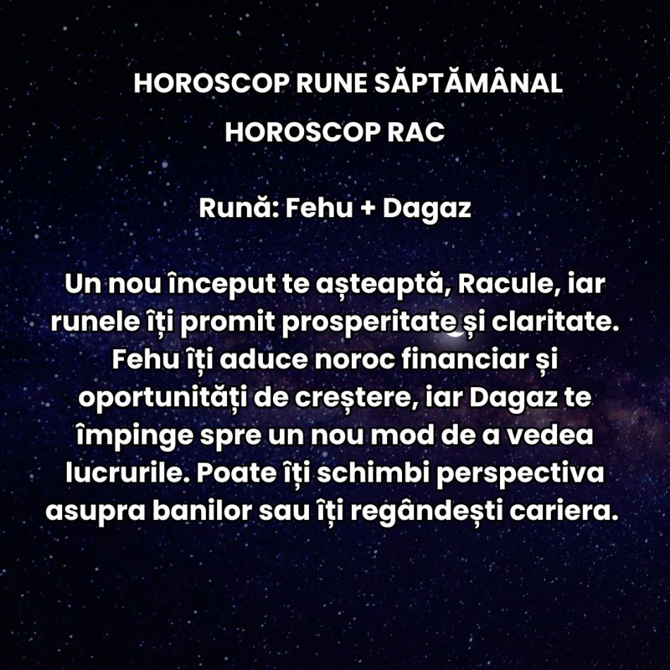 Horoscop Rune săptămâna 17-23 martie 2025: Începe noul an astrologic! Echinocțiul ne trezește din hibernare