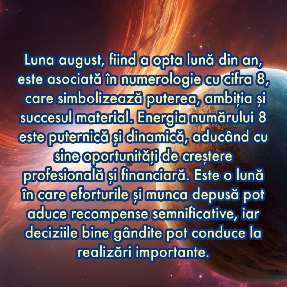 Evenimentele astrologice din august 2024 ne fac mai puternici. Toate ne vor fi cu putință dacă vom crede în puterea divinității
