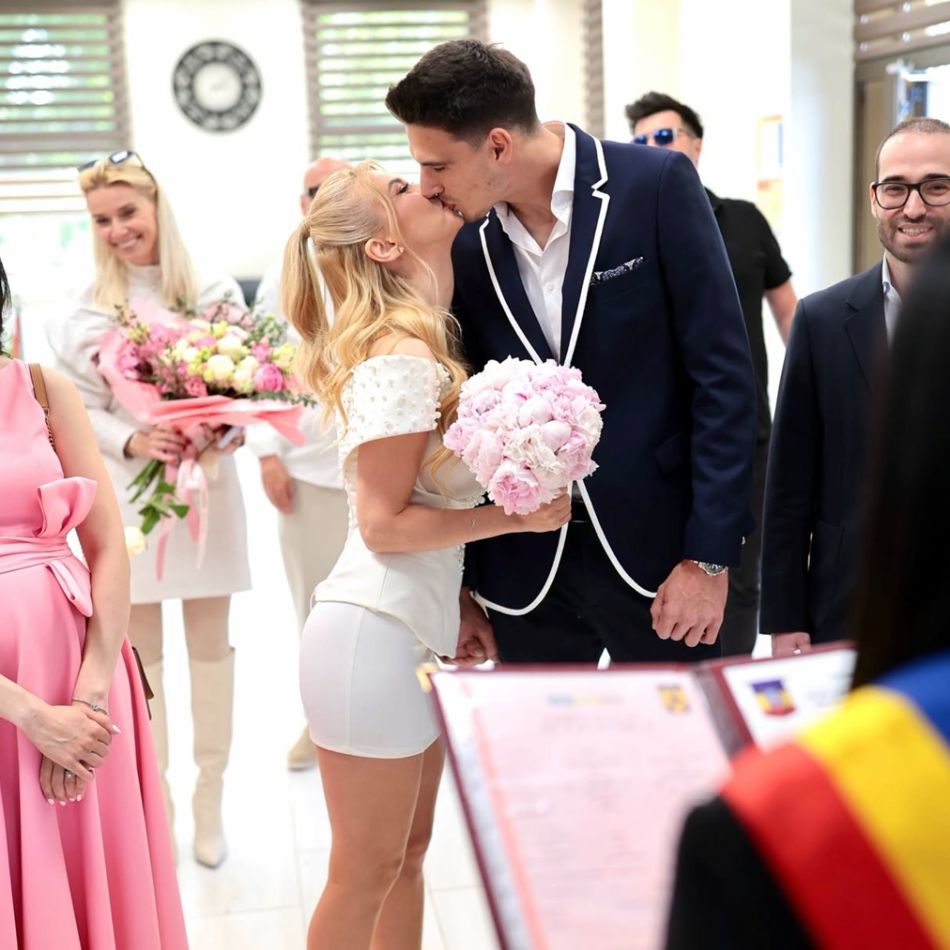 Andreea Bălan și Victor Cornea s-au căsătorit în secret: Detalii  de la cununia civilă