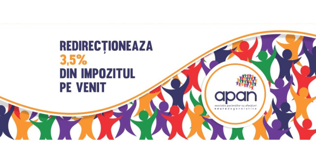 Redirecționează 3,5% din impozitul anual pe venit către APAN