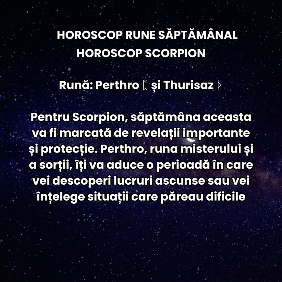 Horoscop Rune săptămâna 30 decembrie 2024 – 5 ianuarie 2025: Cum ne așternem, așa dormim! Indicii și intenții pentru noul an