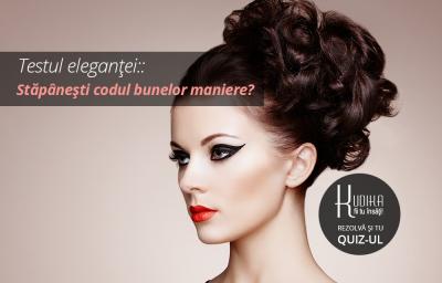 Testul elegantei: Stapanesti codul bunelor maniere?