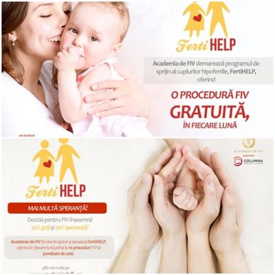Academia de FIV lanseaza programul FertiHelp