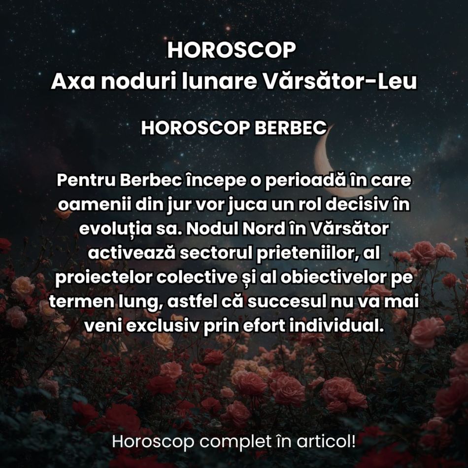 Nodurile Lunare intră în Vărsător și Leu: Busola destinului se recalibrează. Ce schimbări aduc până în martie 2028? 