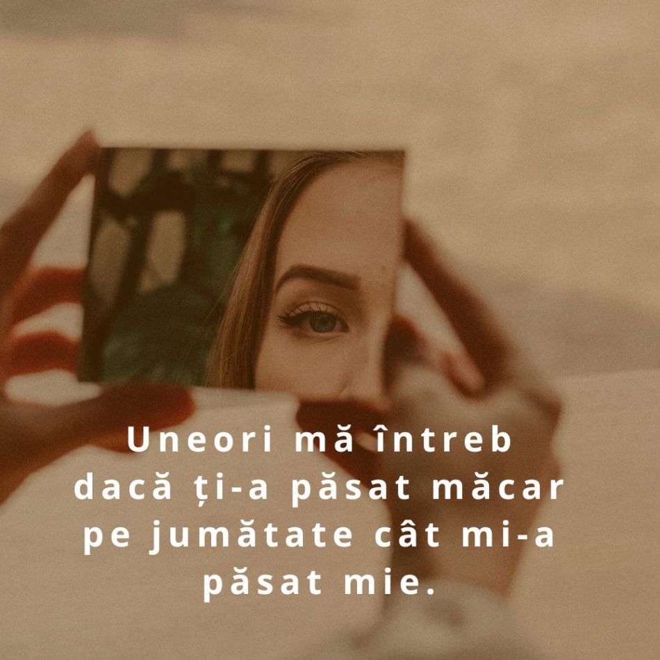 Mesaje de dragoste triste despre iubirea care a rămas, deși oamenii au plecat