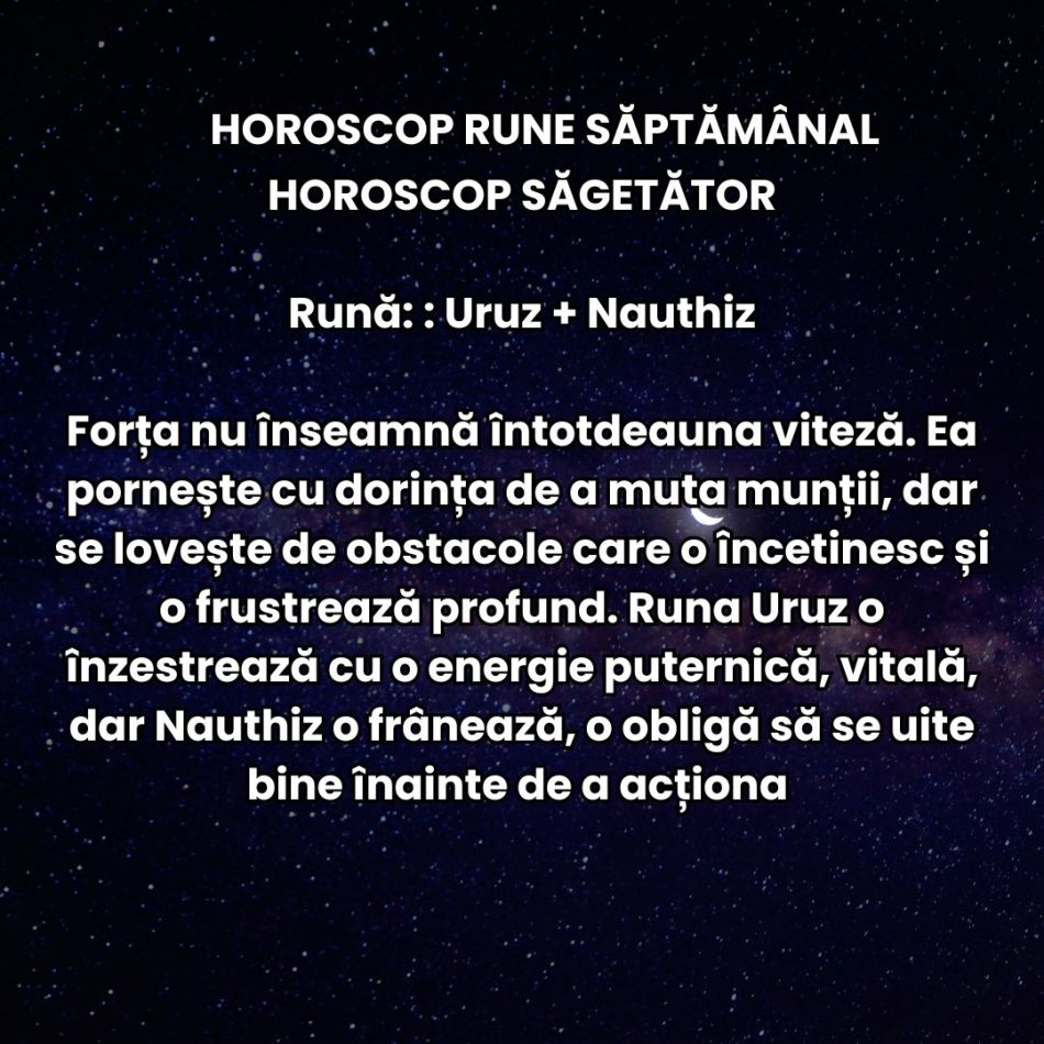 Horoscop Rune săptămâna 16-22 iunie 2025: Vara astrologică începe acum și ne face mai atenți la viața noastră de zi cu zi 