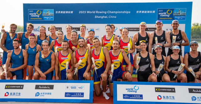 Romania, triumf la campionatele mondiale de canotaj: 2 medalii de aur si 4 de argint!