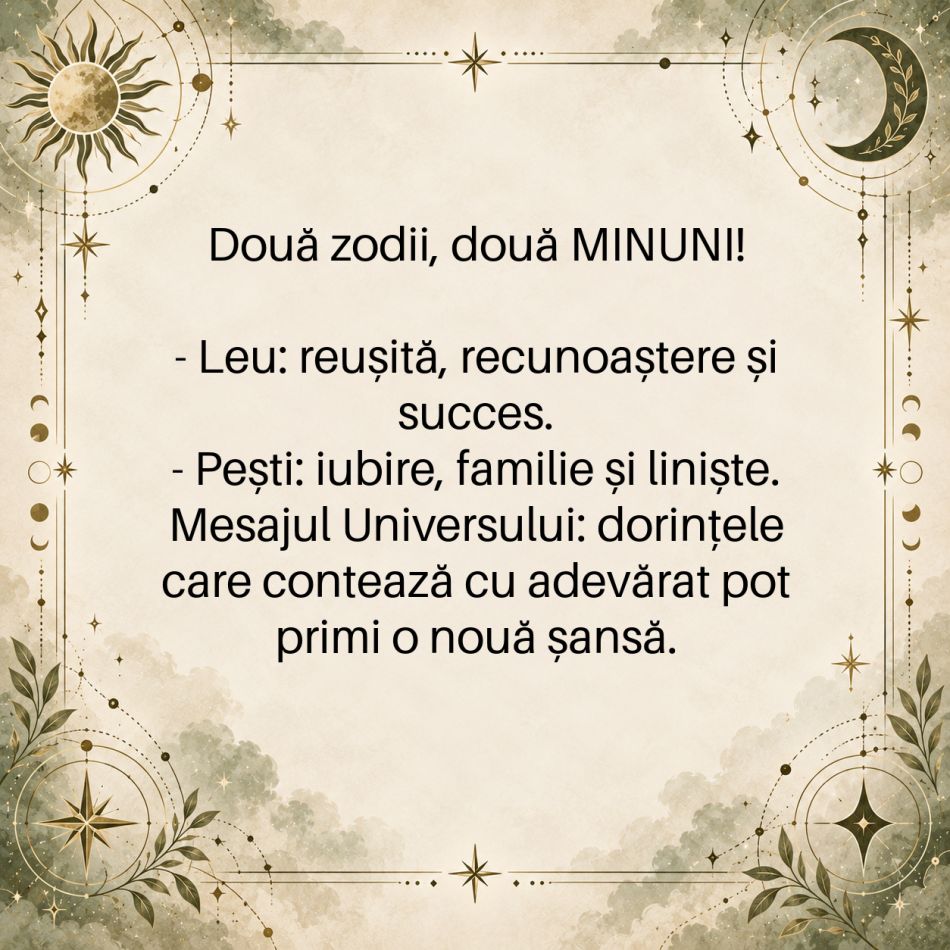 O promisiune făcută în tăcere devine REALITATE! 2 zodii își împlinesc un vis pe care îl credeau imposibil